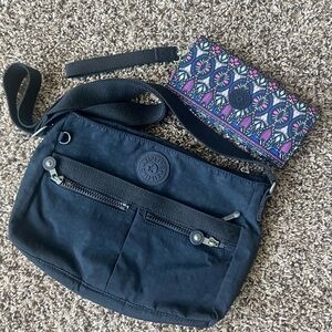 Kipling Bundle Crossbody and Wallet